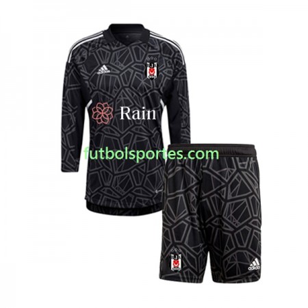 Camiseta Besiktas Portero Niño Segunda Equipación 2022/2023 Manga Larga